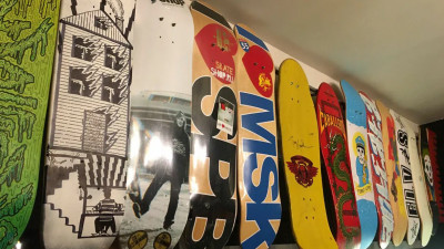 В Петербурге открылся первый в России музей скейтбординга