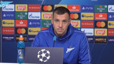 Дзюба о встрече с «Лацио»: Надеюсь, покажем хорошую игру, чтобы нам было не стыдно