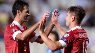 Сборная России обыграла Кипр со счетом 2:0