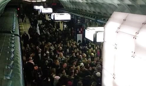 На двух ветках московского метро произошел сбой - tvspb.ru