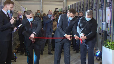 На Парнасе открыли вторую очередь производственного комплекса «Электронмаш»