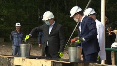 В Невском районе заложили новый корпус госпиталя ветеранов войн