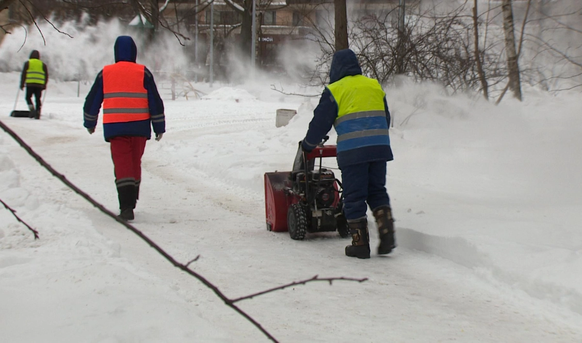 Лучше всего очищают кровли и убирают снег в Адмиралтейском районе - tvspb.ru