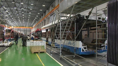 В Петербурге откроют линию по сборке современных низкопольных троллейбусов