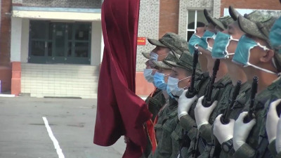 В Петербурге начались тренировки парада Победы