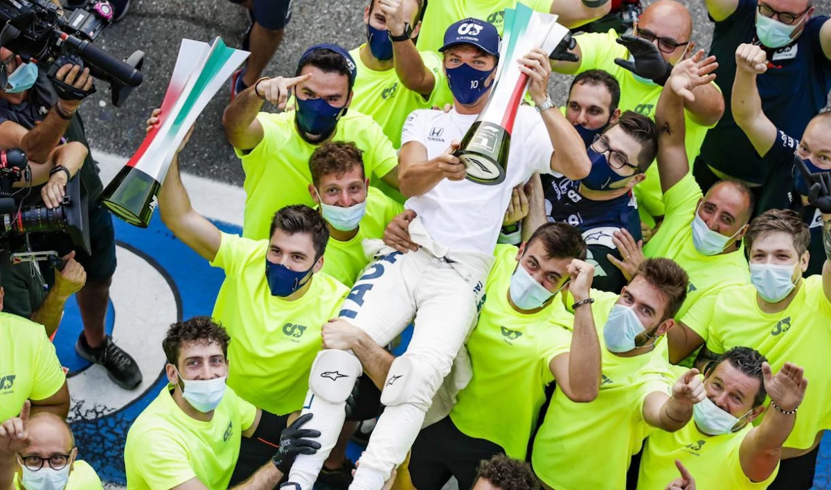 Пьер Гасли победил на Гран-при «Формулы-1» в Италии - tvspb.ru