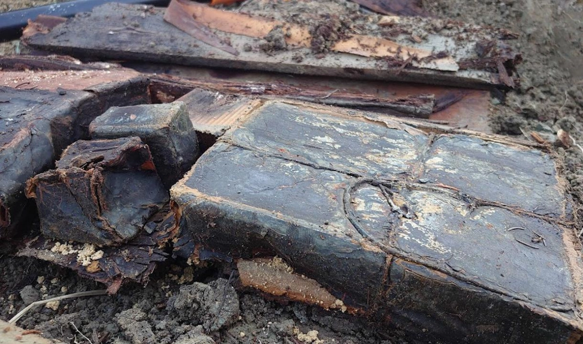 Неразорвавшуюся мину нашли в Пушкинском районе - tvspb.ru