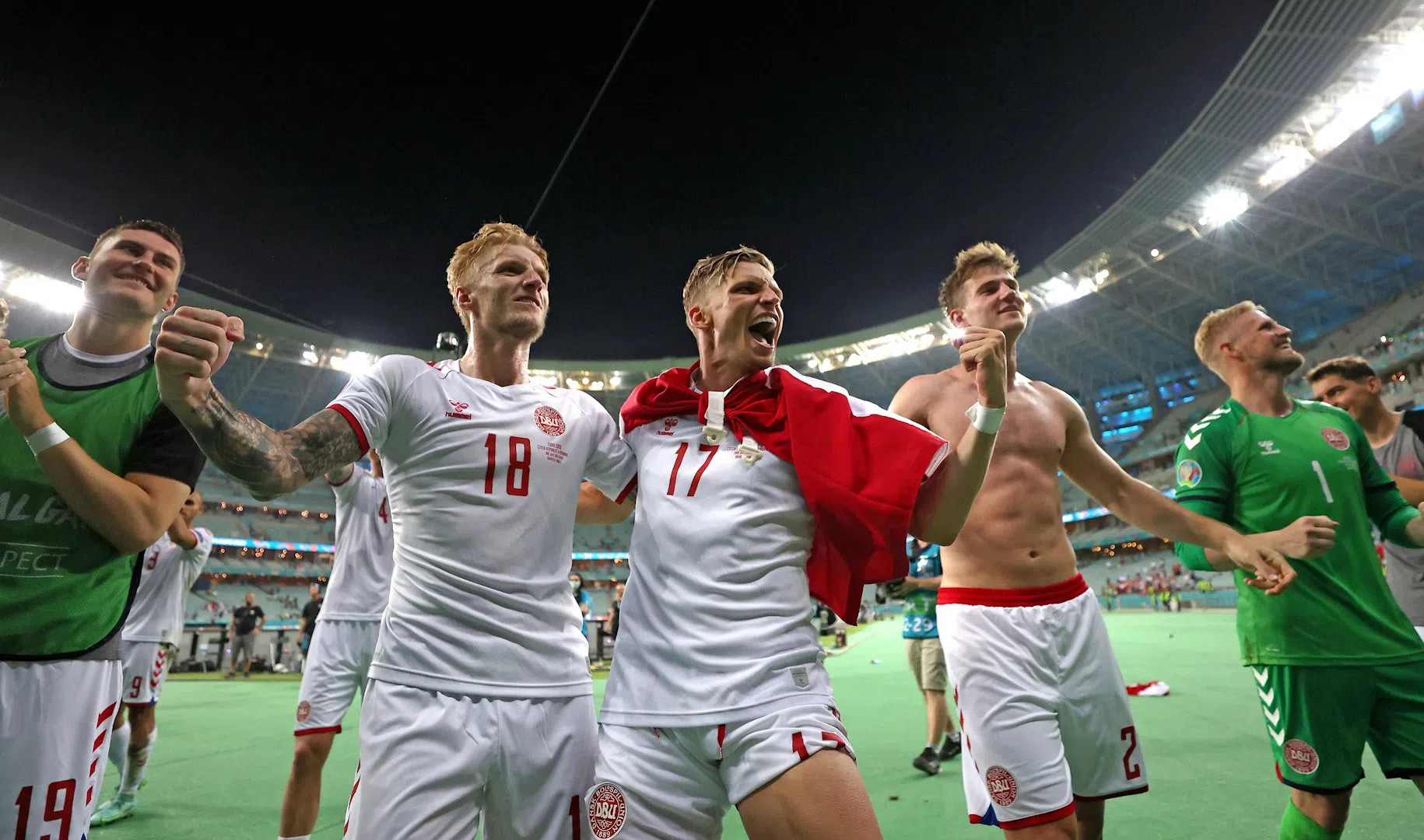 Евро-2020: Дания и Англия сыграют в полуфинале