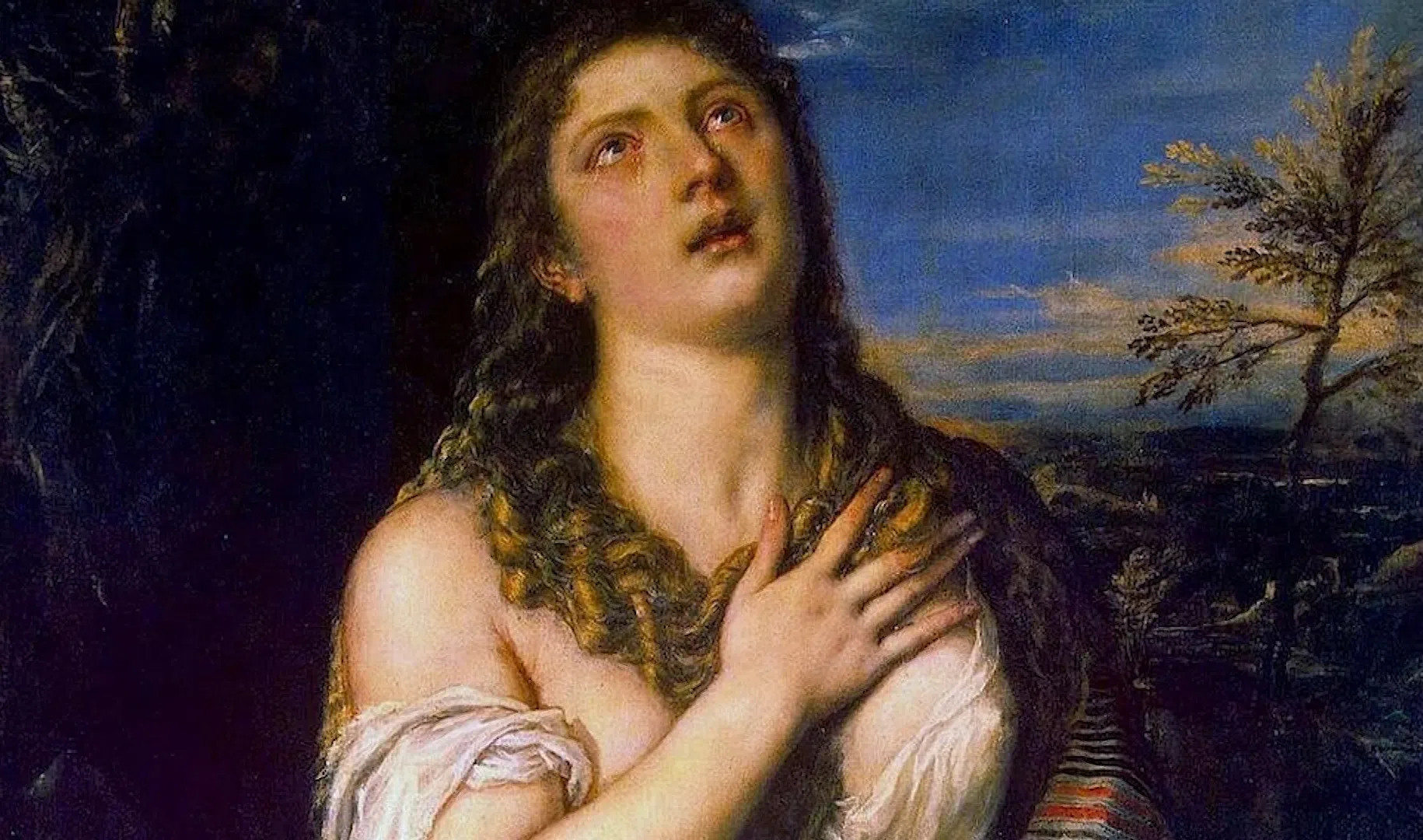 Художник Тициан- картины «Кающаяся Мария Магдалина», «Святой Себастьян», «Пьета».