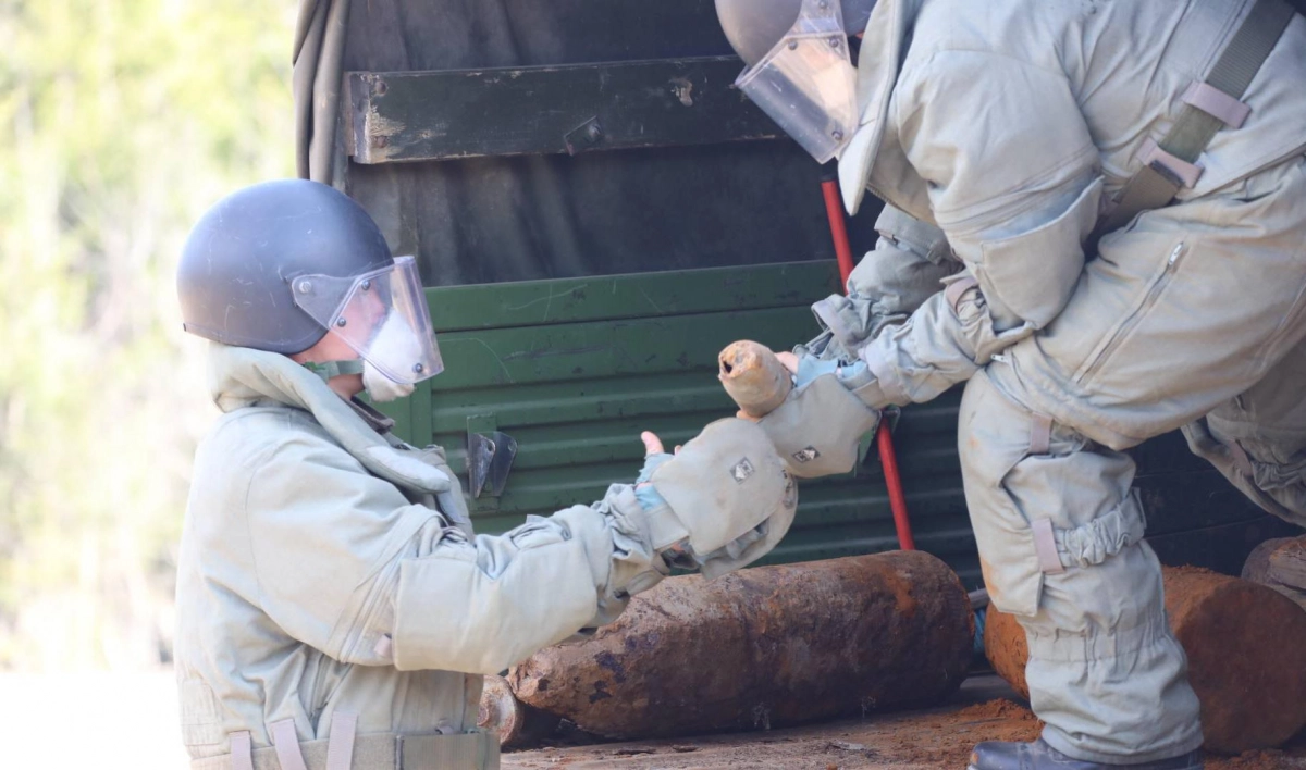 Более 300 боеприпасов времен войны нашли в Петербурге и Ленобласти в октябре - tvspb.ru