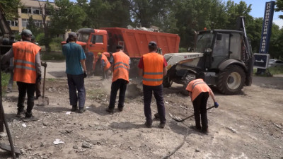 Петербургские специалисты приступают к восстановлению Октябрьского района Мариуполя