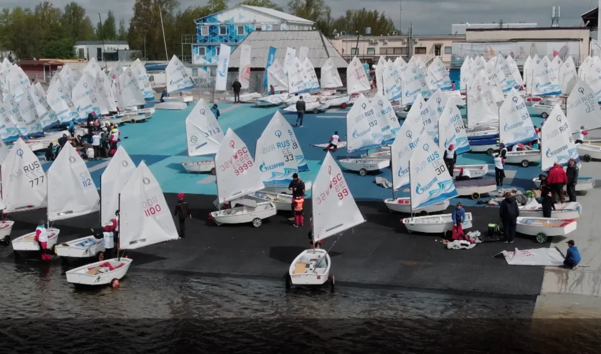 В Петербурге завершился первый этап парусных гонок яхт класса «Оптимист» - tvspb.ru