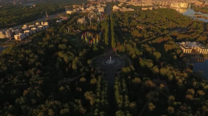 В Приморском парке Победы на Крестовском острове открылся так называемый парковый фуд-маркет