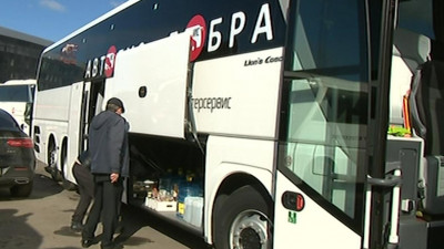 «Автобус добра» вышел на улицы Петербурга
