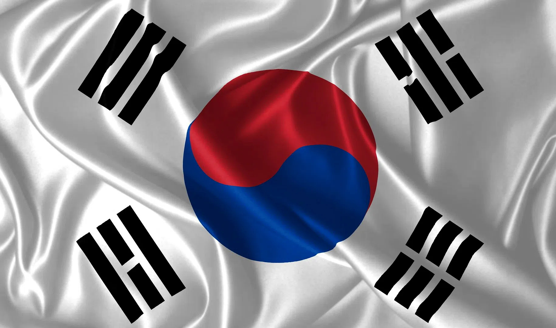 Южная корея россия 2. Корейский флаг Южной Кореи. Флаг Республики Корея Южная. Флаг Респ Корея.