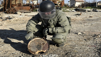 Российские саперы торжественно вернулись из Сирии