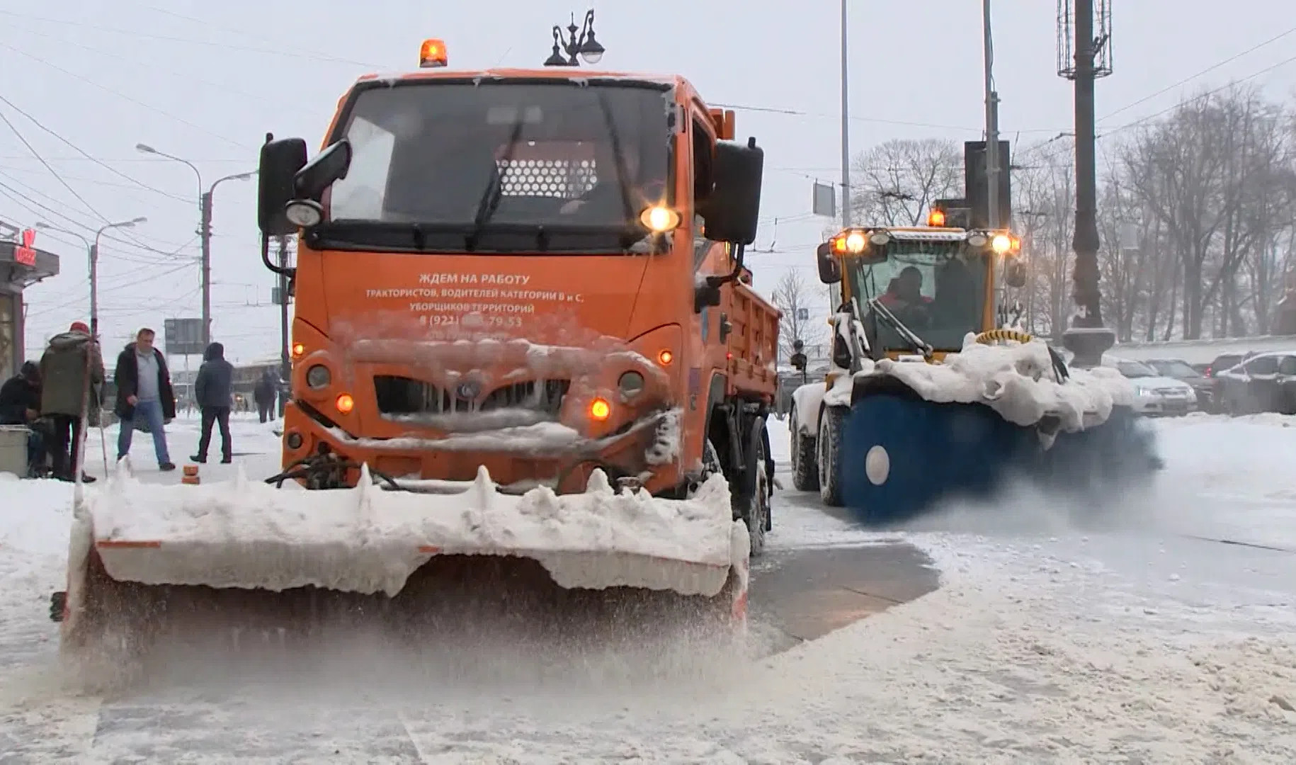 санкт петербург уборка снега