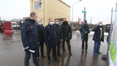 Московский, Адмиралтейский и Невский районы. Губернатор Александр Беглов провел рабочий объезд