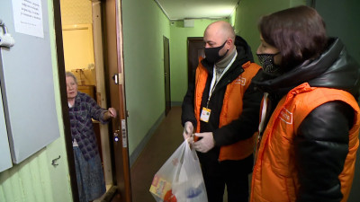 Волонтеры акции #МыВместе будут доставлять продукты в дни новогодних каникул
