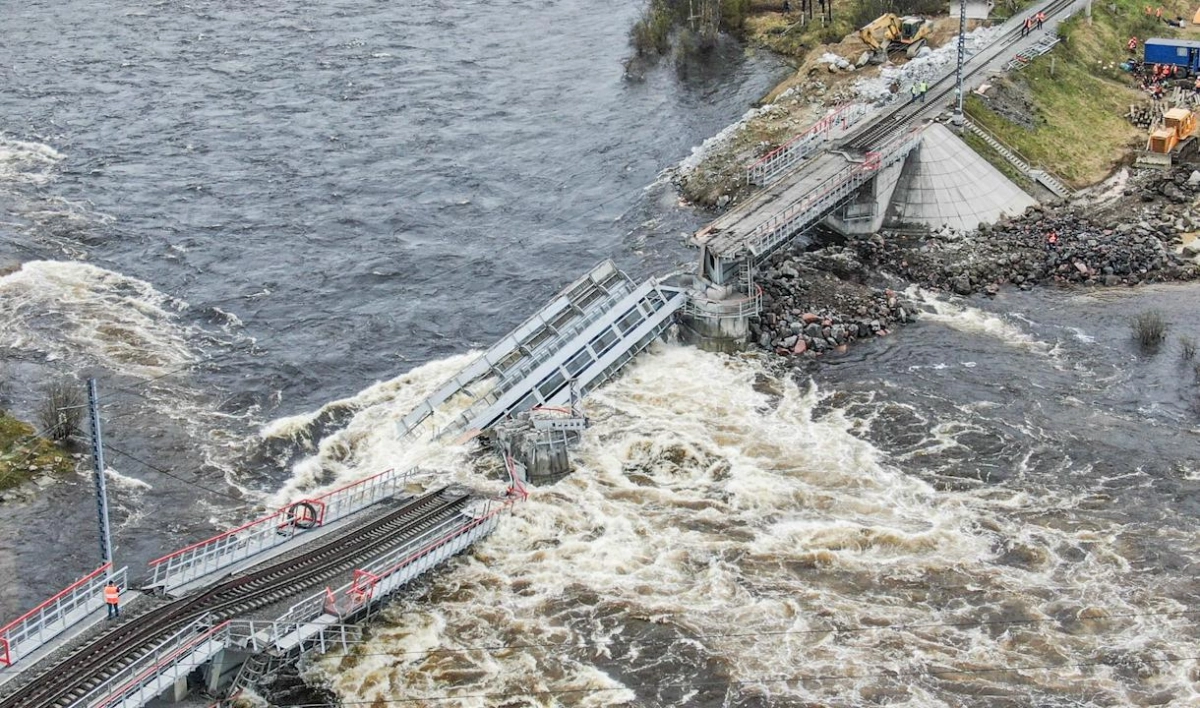 Следователи проверят качество ремонта моста, обрушившегося под Мурманском - tvspb.ru