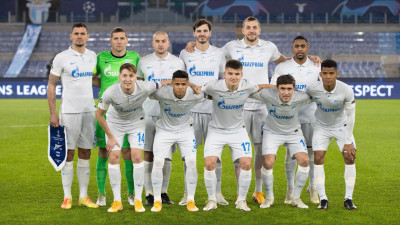 Петербургский «Зенит» опустился на три строчки в рейтинге лучших клубов Европы