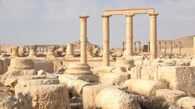 Российские археологи возглавили кампанию по восстановлению Триумфальной арки Пальмиры