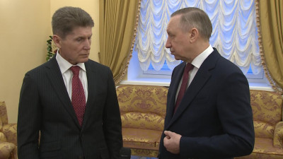 Губернаторы Петербурга и Приморского края обсудили деловое сотрудничество регионов