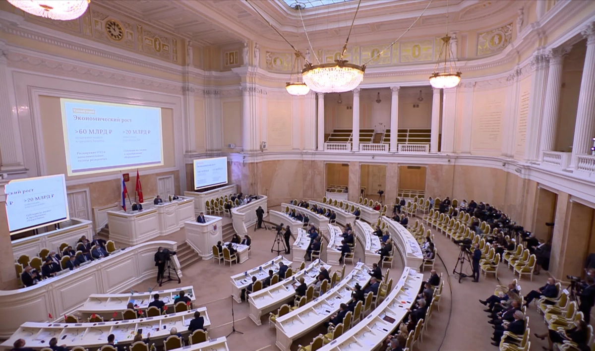 Проект бюджета на 2022-2024 годы прошел первое чтение - tvspb.ru
