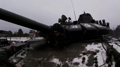 В Ленобласти военнослужащие ЗВО боролись за звание лучших в танковом биатлоне