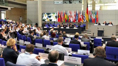 Российская делегация покинула пленарное заседание Парламентской ассамблеи ОБСЕ