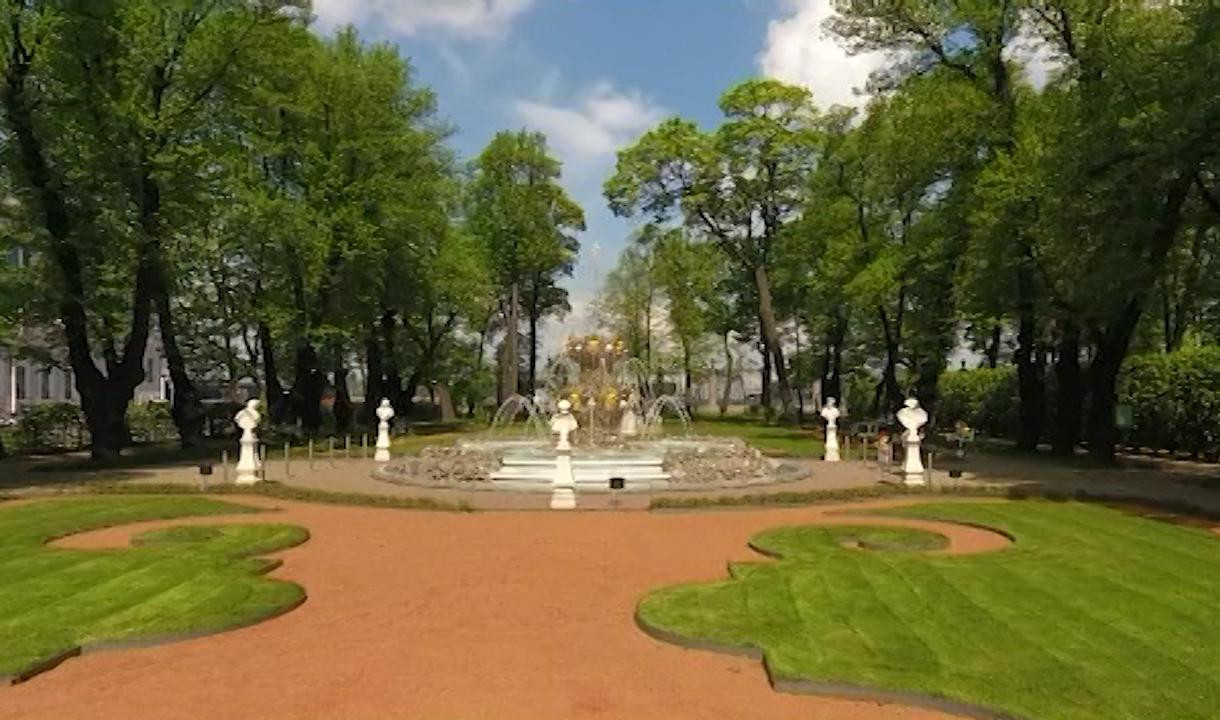 Открытие Михайловского сада