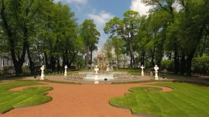 Открытие Михайловского сада