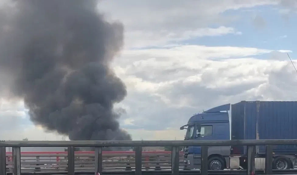 Роспотребнадзор проверил состояние воздуха в Шушарах после пожара - tvspb.ru
