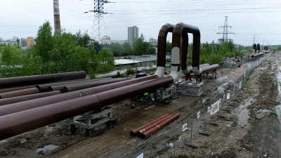 Энергетики завершают модернизацию теплотрассы от котельной «Парнас»