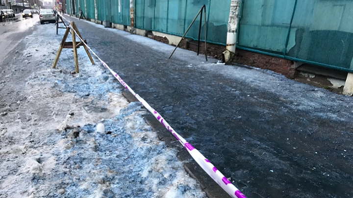 Росприроднадзор проанализировал синий снег в Петербурге - tvspb.ru