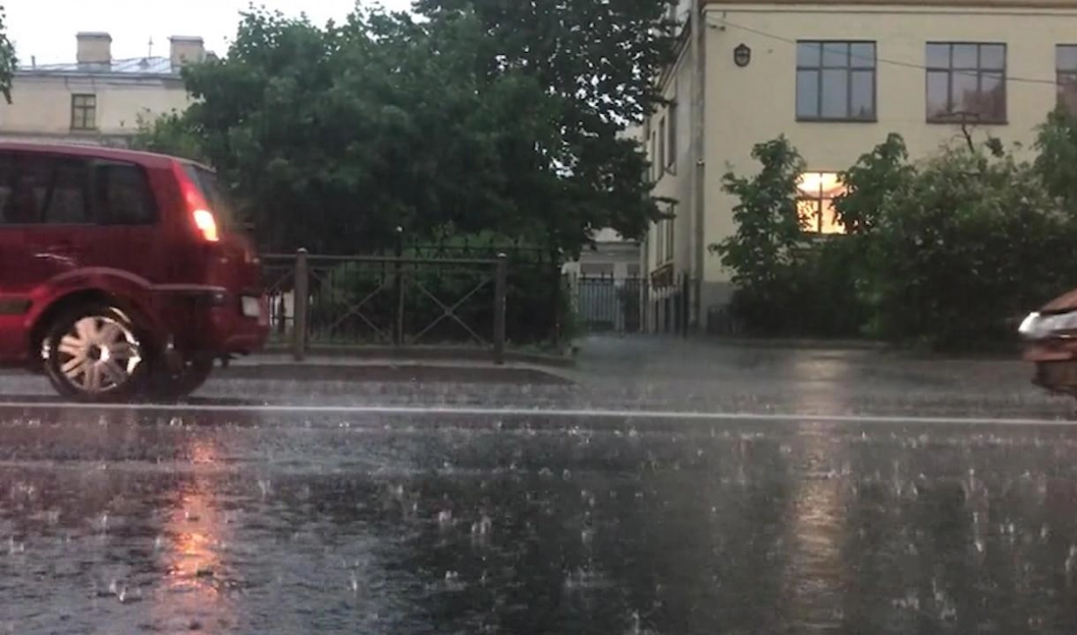 «Водоканал» готов к сильным грозам и дождям в Петербурге во второй половине дня - tvspb.ru
