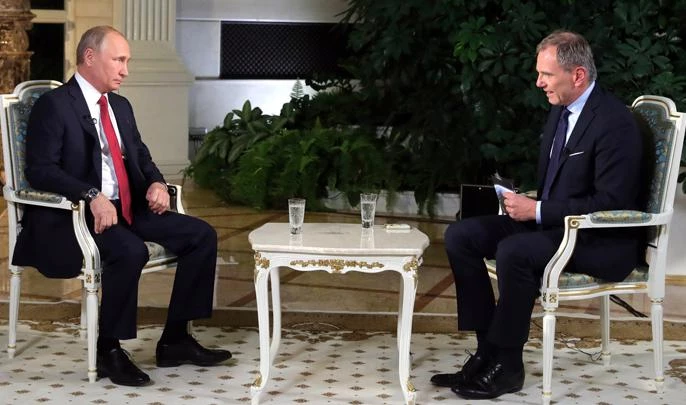Аудитория телеинтервью Путина в Австрии составила 900 тысяч человек - tvspb.ru