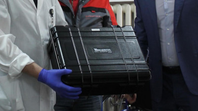 ОНФ и представители бизнеса передали в петербургский онкоцентр тепловизионное оборудование