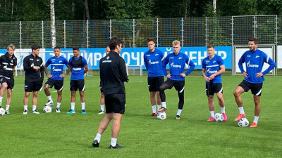 Игроки «Зенита» проводят первую тренировку перед новым сезоном