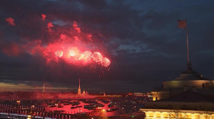 В Петербурге прогремели 30 залпов в честь Дня Победы