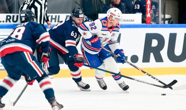 СКА на выезде обыграл «Нефтехимик» в матче КХЛ - tvspb.ru