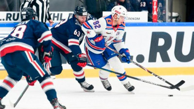 СКА на выезде обыграл «Нефтехимик» в матче КХЛ