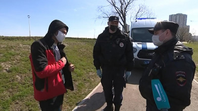 Полиция провела рейд в парке Героев-пожарных