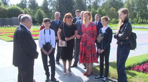 В Петербург приехали школьники из Словакии, победившие в конкурсе чтецов