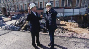 Пульс города. Прямая линия с Президентом, пробки на Васильевском острове и современная архитектура Петербурга. 17 апреля 2015