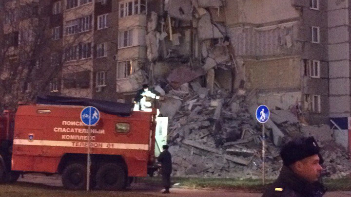 Обрушение дома в Ижевске: число жертв достигло трех человек - tvspb.ru