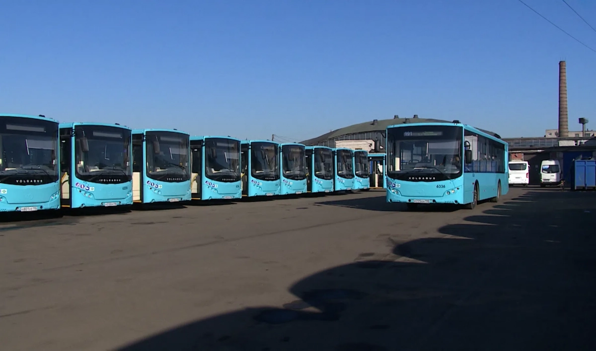 На дороги Петербурга вышли 16 дополнительных автобусов - tvspb.ru