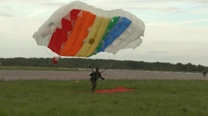 Тренировка парашютистов