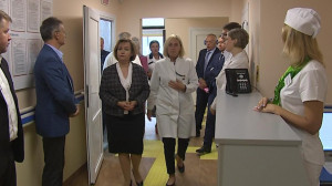 Вице-губернатор Петербурга Анна Митянина посетила центр общей врачебной практики в Сестрорецке