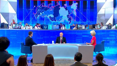 Песков: Сроки прямой линии Путина с россиянами пока не определены